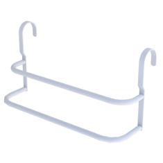 Porta Toalhas Duplo Toalheiro Para Box Branco 60cm