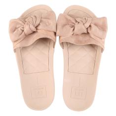 Chinelo Moleca Slide Com Laço Feminino-Feminino