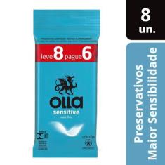 Preservativo Olla Sensitive Leve 8 Pague 6 Olla