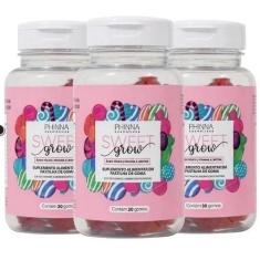 Sweet Grow - Vitaminas Para Cabelos E Unhas - 90 Dias - Phinna Cosméti