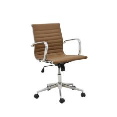 Cadeira de Escritório Office Sevilha Baixa Rivatti Marrom Escuro