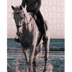 Kit 4 Quebra-Cabeças Cavalos 40 Peças - Reidopendrive