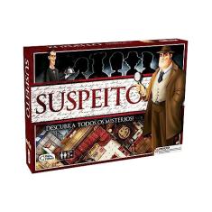 Pais & Filhos Jogo de Tabuleiro Suspeito Descubra Mistérios