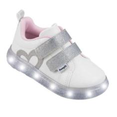 Tênis Pampili Sneaker Luz Led - Infantil-Feminino