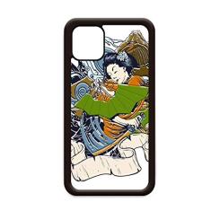 Quimono japonês feminino espada Samurai para iPhone 11 Pro Max capa para celular Apple