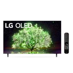 Smart TV OLED 55'' LG, 3 HDMI, 2 USB, Wi-Fi, ThinQ AI, Smart Magic - OLED55A1