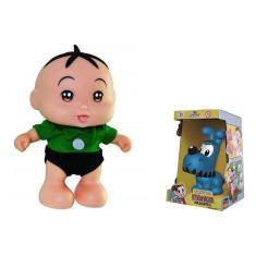 Boneco Cebolinha Baby E Bidu Turma Da Mônica Adijomar Frases
