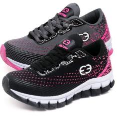 Kit 2 Tênis Infantil Feminino Evoltenn Impacto, 28, Cinza, Rosa