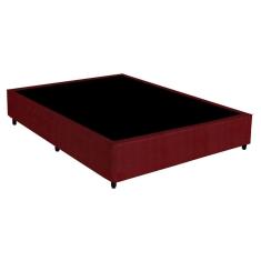 Cama Box Casal Suede (1.38X1.88)