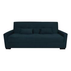 Sofá Cama Lavínia 3 Lugares 203cm Petróleo Matrix