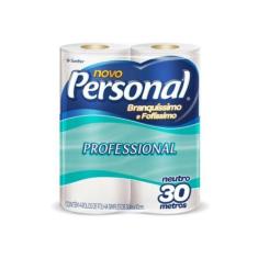 Kit Papel Higiênico Personal Folha Simples 4 Pacotes com 4 Rolos