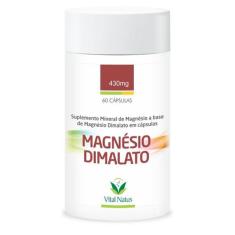 Magnésio Malato (130Mg) 60 Cápsulas - Vital Natus