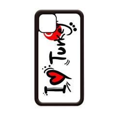 Capa I Love Turkey World Flag Heart para iPhone 11 Pro Max para Apple Mobile Case Shell