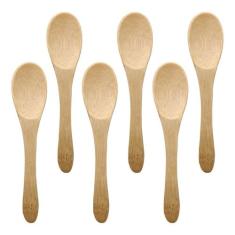 Conjunto de 12 Mini Colheres de Bambu - Oikos, U, NATURAL