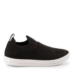 Tênis Mississipi Slip On Casual Feminino Preto