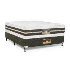 Cama Box Casal Castor Silver Star Air Double Face Tecnopedic 138x188x6