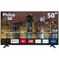 Smart TV LED 50" Full HD Philco PTV50E60SN com Netflix, Midiacast, Dolby Audio, Processador Dual Core, HDMI e USB