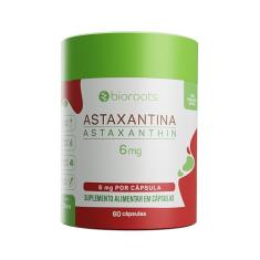 Divina Pharma Astaxantina 6Mg Com 60 Cápsulas - Bioroots
