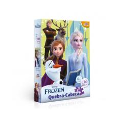 Quebra Cabeça Frozen 100 Peças Toyster
