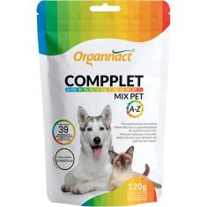 Suplemento Vitamínico Organnact Compplet Mix Pet A-Z - 120 g