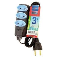 Extensão NO SHOCK Grafite PL 2X0,75 - 3M Daneva