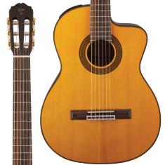 Violao Takamine GC5CE N Classico Nylon Eletrico Natural Brilhante Cutway