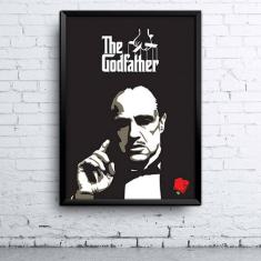 Quadro O Poderoso Chefão A4