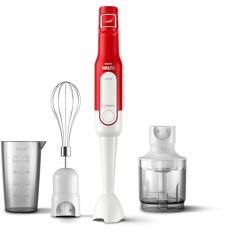 Mixer Pro Mix 3 em 1 Philips Walita Branco e Vermelho 400W RI2622-220V