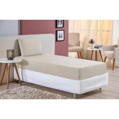 Jogo De Lençol De Solteiro King 1M De Larg 2 Pç Alg Palha - Nathalia E