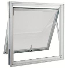 Janela Maxiar De Banheiro Esquadrias Brasil 40X40 Aluminio