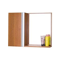 Armário para Banheiro com Espelho Freijó Barra Vertical