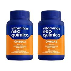 Kit Com 2 Vitaminas Ômega 3 com 60 Cápsulas - Neo Química