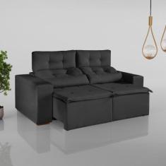 Sofá Retrátil e Reclinável 2 Lugares 194cm Libra - Kasacomigo Estofado