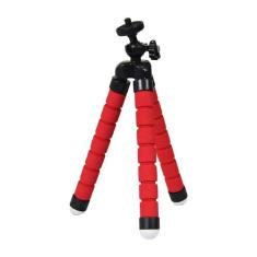 Mini Tripé Flexivel para Celular 16cm - VERMELHO