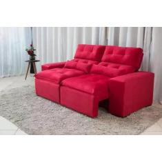 Sofá Retrátil e Reclinável 1,5m C/ 02 Módulos em Tecido Suede Montagem