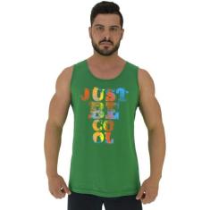 Regata Clássica Masculina MXD Conceito Just Be Cool, Verde, P