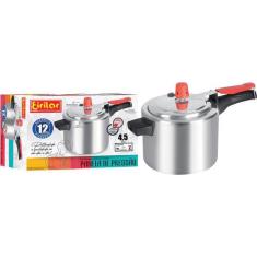 Panela de Pressão 4,5L Eirilar Polida, 4,5L, Prata