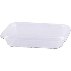 Pote Descartável, Prafesta, 150 ml, Retangular, Com Tampa, GNA, Pacote com 20 Unidades