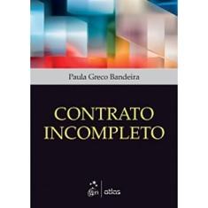 CONTRATO INCOMPLETO - 1ª Edição 2015