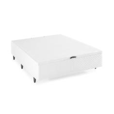 Base Box Baú Casal 138x188x35cm Merida Branco