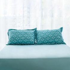 Jogo de Lençol Twist Casal 3 Peças 200 Fios com Elástico - Bella Enxov