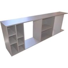 Aparador Mesa para Sofá com Adega Nicho Decoração
