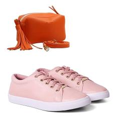 Tenis Feminino Casual Promocao + bolsa alca transversal