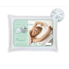 Travesseiro Plumasul Fibra Siliconizada Toque de Pluma 233 Fios 45 x 65 cm - Branco