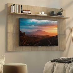 Painel TV 65&quot; c/ Prateleira Amsterdã Plus Multimóveis Rustic