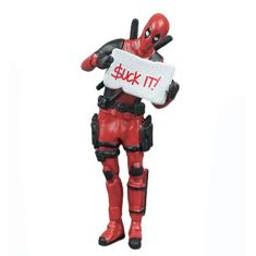 Boneca de PVC Action Mini Figures Deadpool para presente infantil