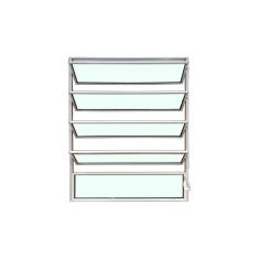 Vitro Basculante Branco 100 X 80 Vidro Liso