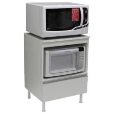 Balcão multiuso cozinha para cooktop micro/forno 100% mdf - BELLI MÓVE