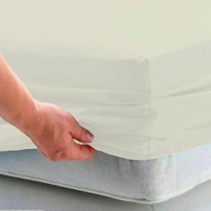 Lençol Queen Avulso c/ Elástico na Volta Toda Percal Flex 400 Fios Mac