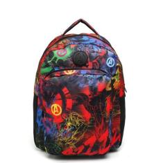 Mochila Escolar Xeryus Os Vingadores Teen 03 Unissex,  Multicolorida, 